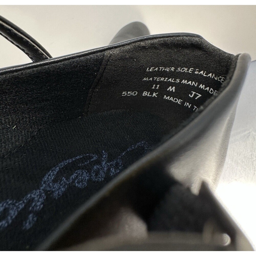 Capezio Mary Jane Character Shoes Black Women's 11 Leather w/Box - Picture 5 of 8
